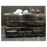 Pioneer Receiver & Cassette Player