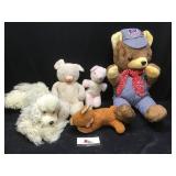 Vintage Stuffed Animals and Union Pacific Bear