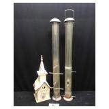 Birdhouse and Feeders