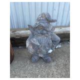 Resin garden gnome statue