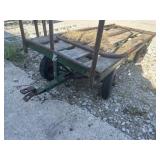 Vintage airport luggage dolly