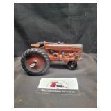 Vintage metal tractor