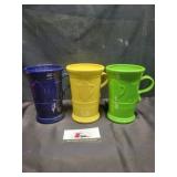 Fiesta pedestal mugs