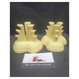 Fiesta candlestick holders
