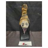 Handmade spooky Halloween bottle