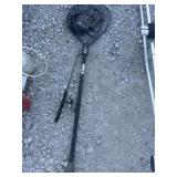 Fishing pole and net