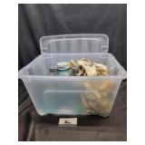 Tote of glass jars