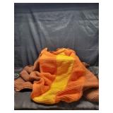 Hand crocheted blanket