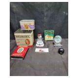 Vintage tins & misc