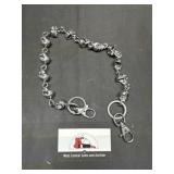 Skull wallet chain