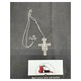 Religious necklace marked Italy