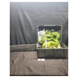Poulan chainsaw with homesite case