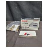 Mini radio receiver & batteries