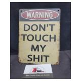 Wooden sign