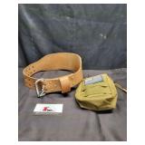 Lifting support belt & tactical pouch