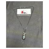 Hand of glory necklace