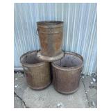 Metal buckets