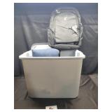 Sterilite tote of misc