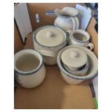 Home & garden. Pottery dishes