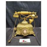 Vintage ornate rotary phone