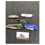 Misc lot of pocket knives