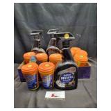 Car cleaning supplies