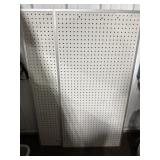 2 sections of peg board