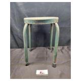 Vintage metal stool