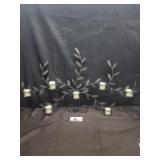 Hanging iron candle decor