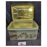 Vintage bread tin box