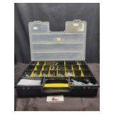 Stanley organizer with pop rivets