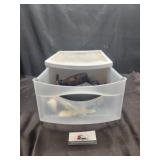 Sterilite drawer with misc
