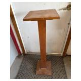 Wooden plant stand