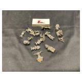 Pewter miniatures