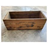 Vintage wood crate