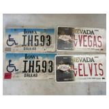 License plates