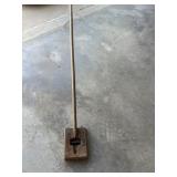 Johnsonï¿½s Cast Iron Floor Wax Head