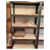 Metal shelving