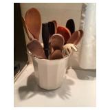 Assorted kitchen utensils