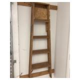Wooden step ladder