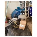 Outdoor pool items for a 24 foot round pool