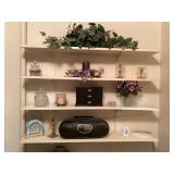 Content of shelves