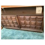 Vintage record cabinet