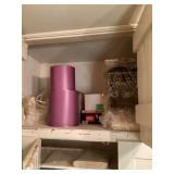 Contents of cabinet