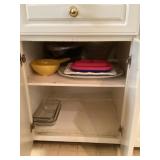 Contents of cupboard