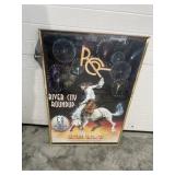 River City Roundup framed poster