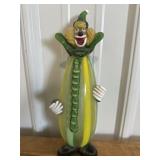 Art deco glass clown