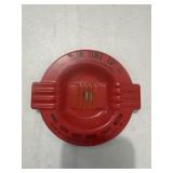 Vintage metal Slim Jimï¿½s advertising ashtray