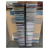 CDs in stand