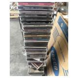 CDs in stand